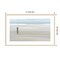 Steadfast Shoreline by Greetje van Son Wood Framed Wall Art Print